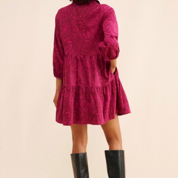 Maeve by Anthropologie - The Bettina Tiered Shirt Dress - Medium - Picture 3 of 7